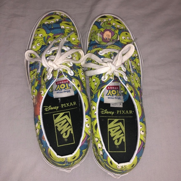 Vans Shoes - Toy Story Alien Vans